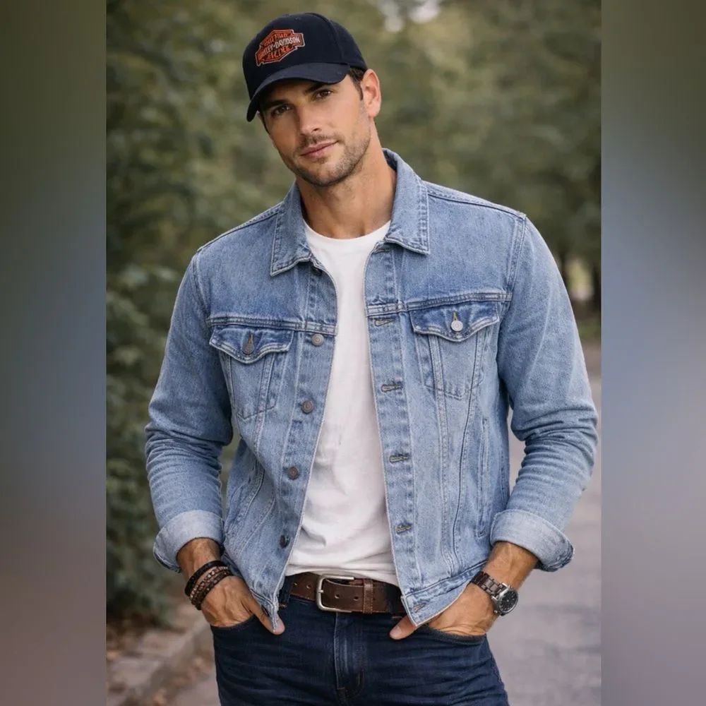 Harley Davidson Jean Jacket